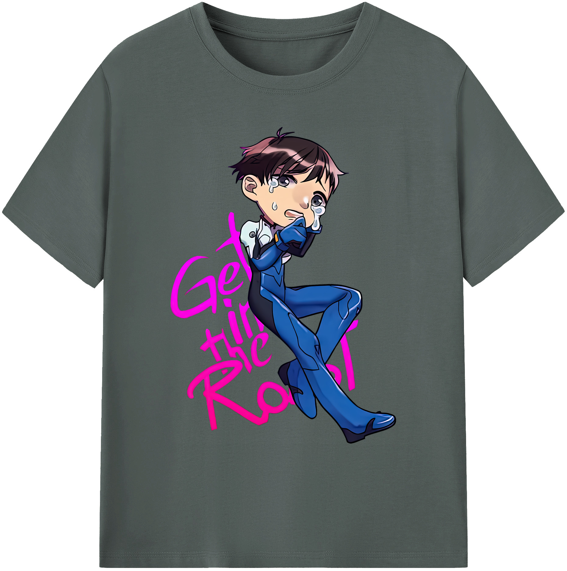 （画像用） EVA 新世紀エヴァンゲリオン 綿100％ メンズ半袖Tシャツ｜肌触りやわらか＆通気性